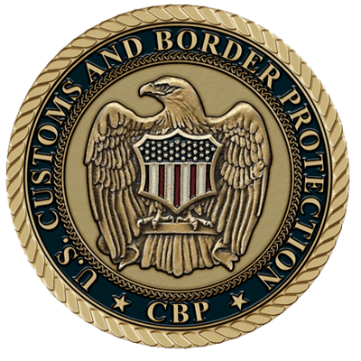 United States Customs and Border Patrol Medallion