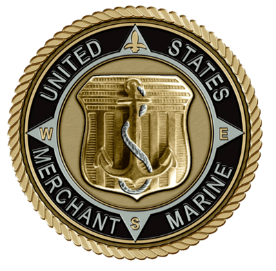 United States Merchant Marine Extra Large Medallion