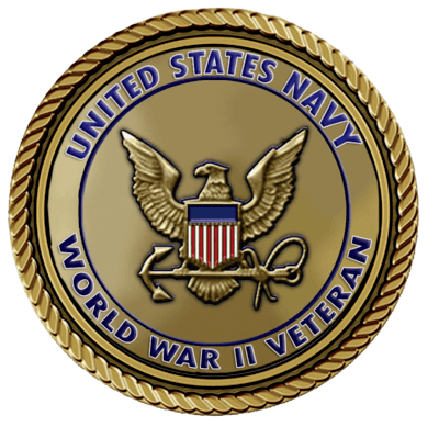 United States Navy WWII Veteran Medallion