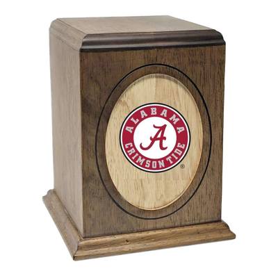 University of Alabama Crimson Tide Seal Wooden Urn