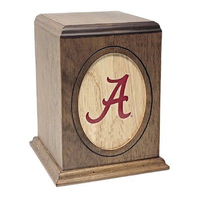 University of Alabama Crimson Tide Wooden Urn