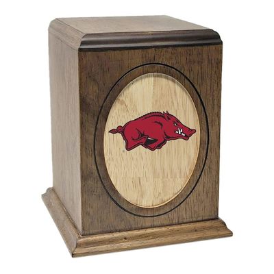 University of Arkansas Razorbacks Wooden Urn