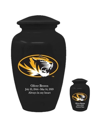 University of Missouri Tigers Cremation Urns
