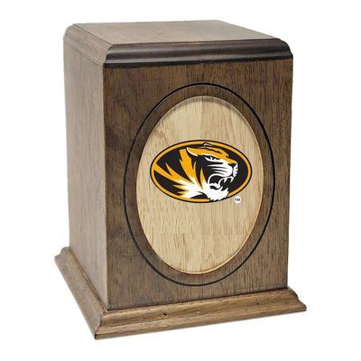 University of Missouri Tigers Wooden Urn