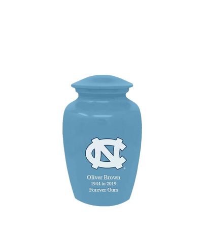 University of North Carolina Tar Heels Blue Keepsake Urn