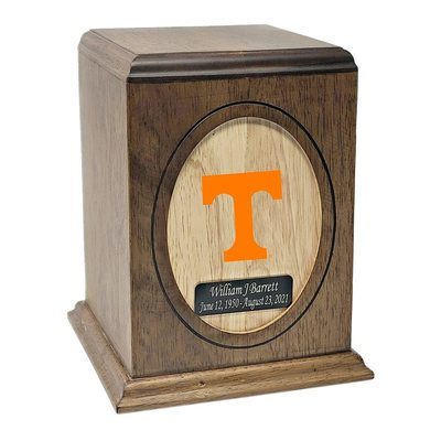 University of Tennessee Volunteers Wooden Urn