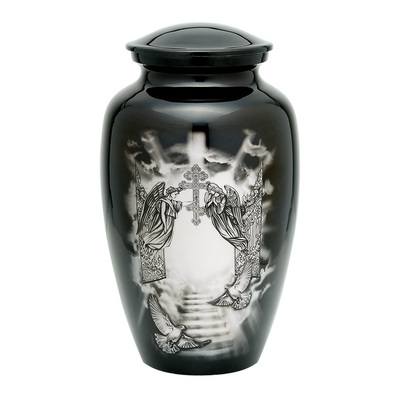 Upon Heaven Metal Urn