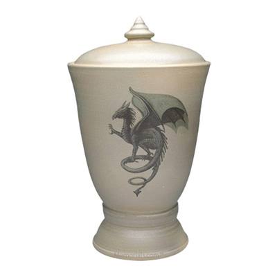 Gothic Dragon Companion Cremation Urn