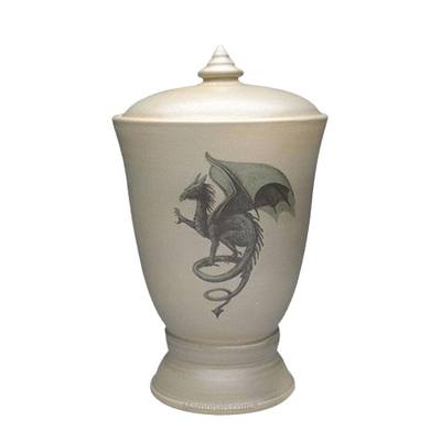 Gothic Dragon Cremation Urn