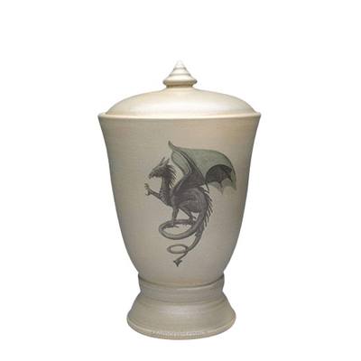 Gothic Dragon Medium Cremation Urn