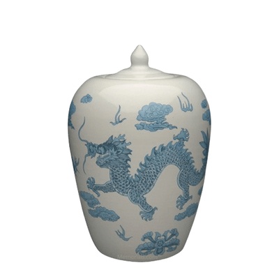 Chinese Dragon Medium Cremation Urn