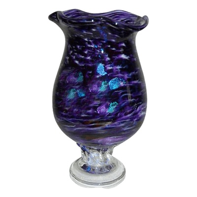 Purple Diochroic Glass Cremation Urns