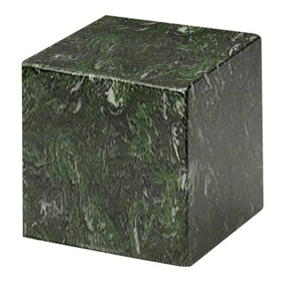 Verde Cube Keepsake Cremation Urn