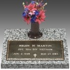 Veteran Individual Bronze Grave Marker II