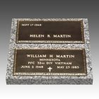 Veteran Companion Bronze Grave Marker