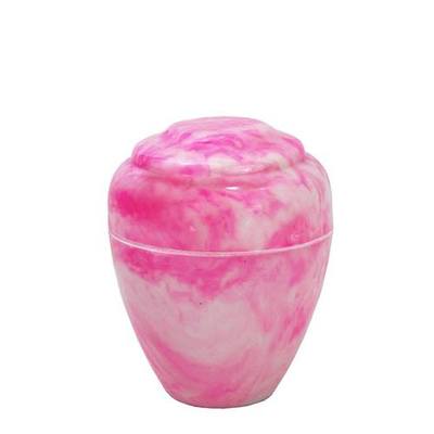 Vibrant Pink Vase Keepsake Cultured Urn