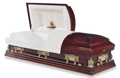 Vinci Maple Wood Casket