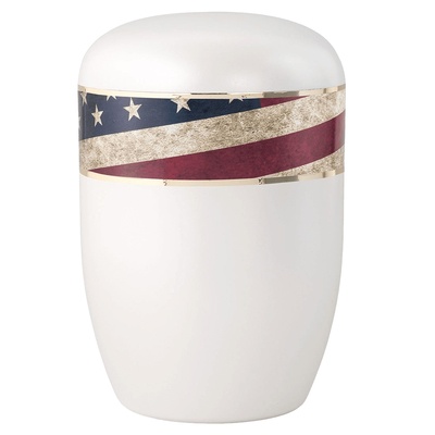 Vintage Americana Biodegradable Urn