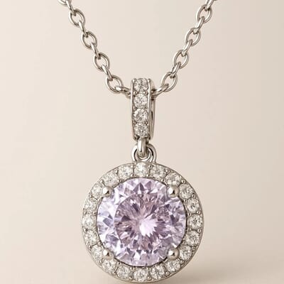 Vintage Dream Cremation Diamond Necklace