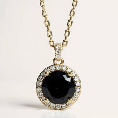 Vintage Gatsby Cremation Diamond Necklace