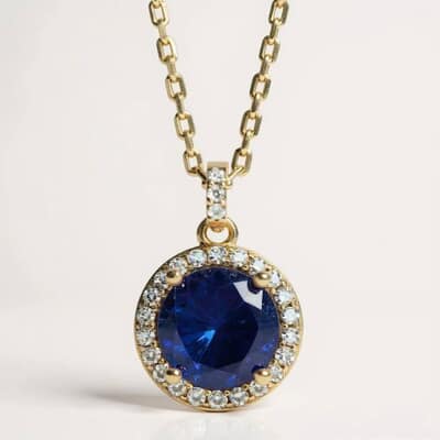Vintage Royal Cremation Diamond Necklace