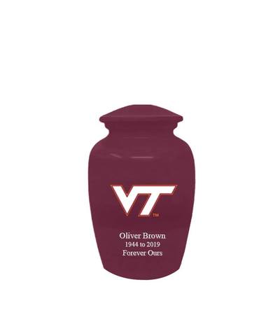 Virginia Tech Hokies Keepsake Urn