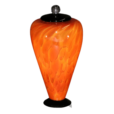 Volcano Glass Cremation Urn