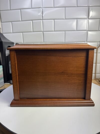 Walnut Photo Wood Cremation Urns