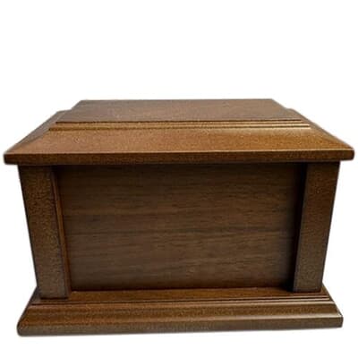 Walnut Photo Wood Keepsake Cremation Urn