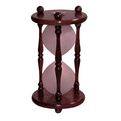 Hourglass Walnut Keepsake Urn