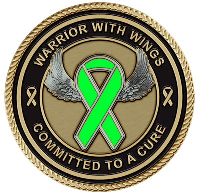 Warrior with Wings Lymphoma Medium Medallion