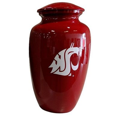 Washington State Red Cremation Urn