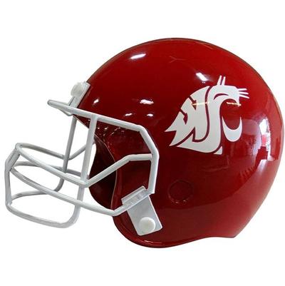 Washington State University Red Football Helmet Urn