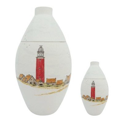 Watch Tower Ceramic Cremation Urns 