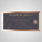 Welder Bronze Plaque