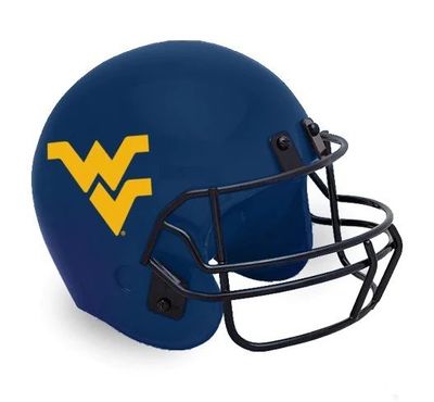 West Virginia Mountaineers Football Helmet Cremation Urn