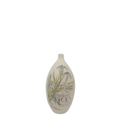 White Heron Keepsake Cremation Urn