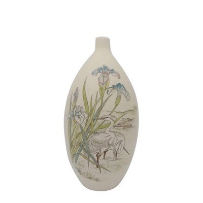 White Heron Medium Cremation Urn