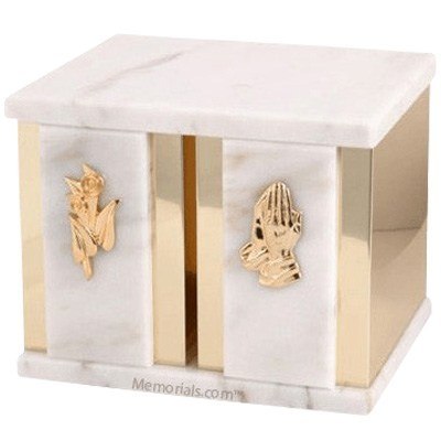 White Peace Companion Urns