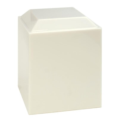 White Snow Cultured Cremation Urn