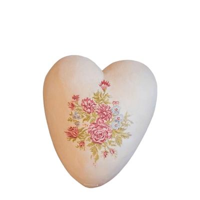 Wildflowers Ceramic Keepsake Heart Urn