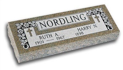 With Grace Companion Granite Headstones