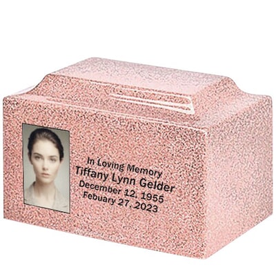 Wonderful Granite Photo Urn