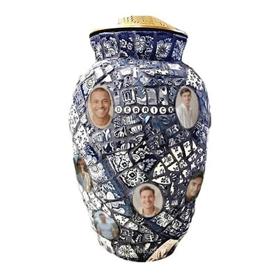 Wonderland Custom Funeral Urn