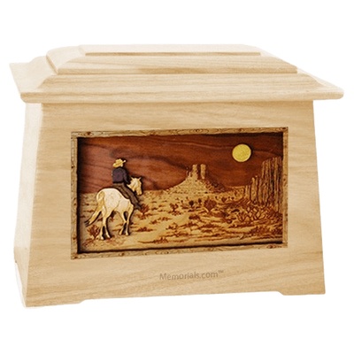 Horse Moon Maple Aristocrat Cremation Urn