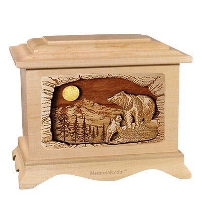 Country Haven Maple Cremation Urn