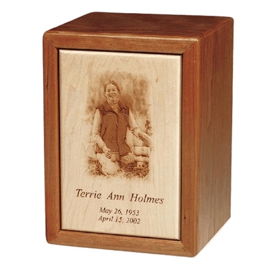 Ultimate Wood Cremation Urn