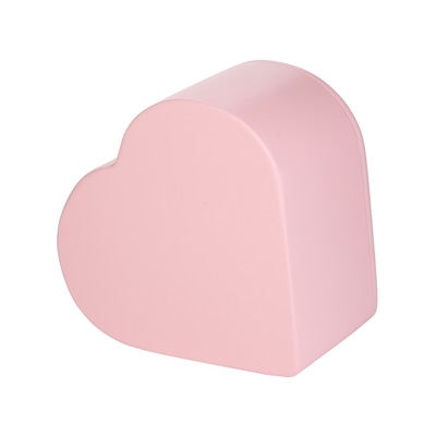 Wooden Pink Heart Pet Cremation Urn