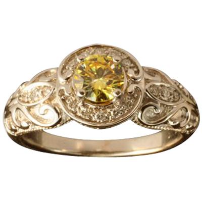 Yellow Cremation Diamond I