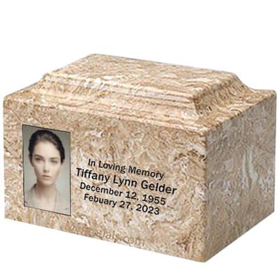 Yellowstone Marble Photo Urn